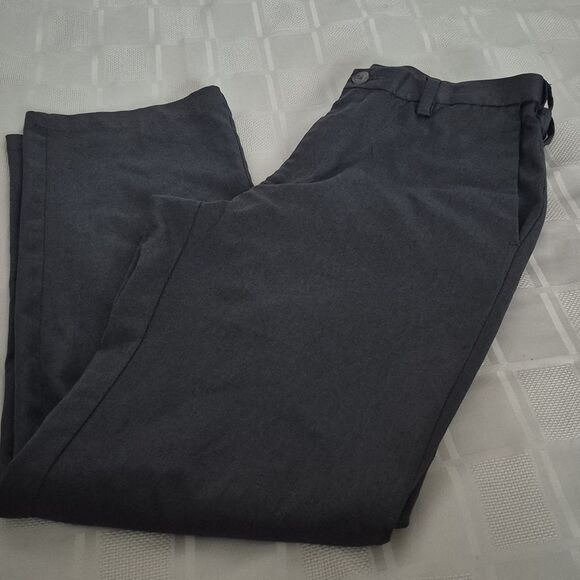 Haggar Men's Charcoal Dress Pants - Picture 12 of 16